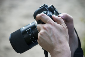 Stock Image: photographer hands