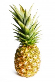 Stock Image: Pineapple isolated on white background