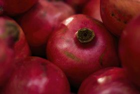 Stock Image: pomegranate background