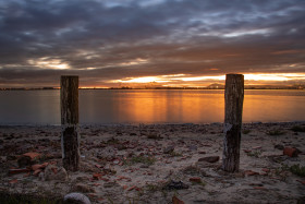 Stock Image: Pontal dos Musgos Portugal Seascape