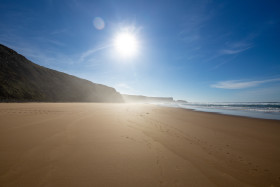 Stock Image: Portugal Algarve Beach Sunny Day