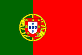 Stock Image: portugal flag highres