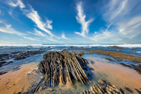 Stock Image: Portugal Seascape Panorama