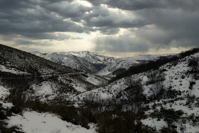 Stock Image: Posada de Valdeón Mountain Landscape
