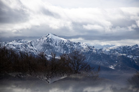 Stock Image: Posada de Valdeón Mountains