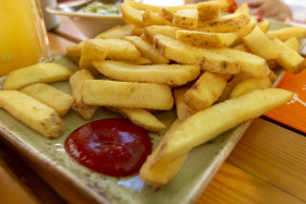 Stock Image: potato wedges