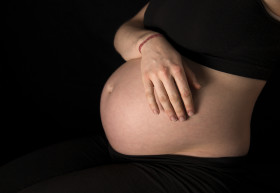 Stock Image: pregnant woman