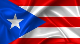 Stock Image: puerto rico flag