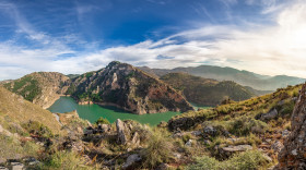 Stock Image: Quentar Park Landscape Andalucia Spain