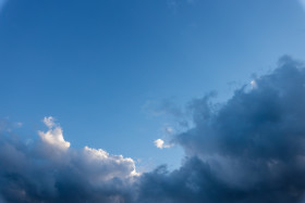 Stock Image: Rain Clouds Draw In
