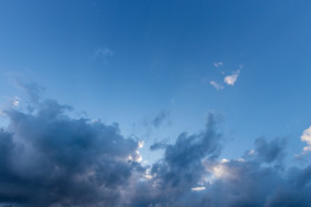 Stock Image: Rain clouds gather