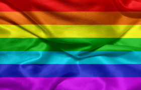 Stock Image: Rainbow flag