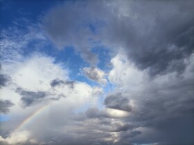 Stock Image: Rainboy Sky - Sky Replacment Background