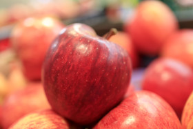 Stock Image: Red Apples from the market