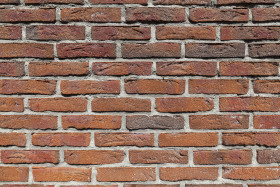 Stock Image: red brick wall stone texture background
