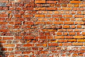 Stock Image: red brick wall texture background high resolution