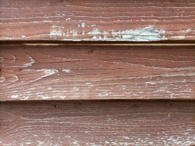 Stock Image: Reddish wood planks wall texture