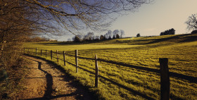 Stock Image: Rural Landscape in Germany