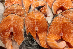 Stock Image: Salmon fillets