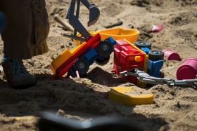 Stock Image: sandbox toys