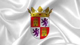 Stock Image: scudo heraldico de castilla y leon