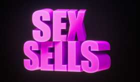 Stock Image: sex sells pink