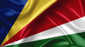 Stock Image: seychelles flag