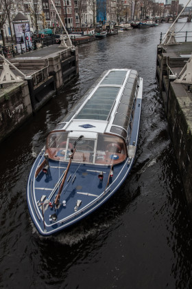 Stock Image: ship in amsterdam