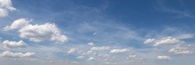Stock Image: sky replacement blue sky and white clouds