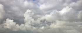 Stock Image: Sky replacement dark cloudy sky