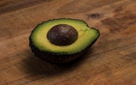 Stock Image: sliced avocado