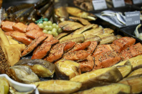 Stock Image: Smoked fish