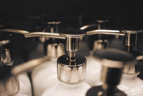 Stock Image: soap dispenser