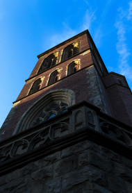 Stock Image: st josephs church wuppertal elberfeld