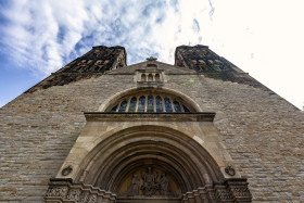 Stock Image: st ludgeri church munster