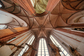 Stock Image: St. Mary's church in Lübeck