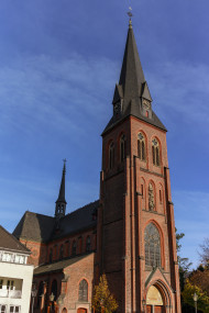 Stock Image: St. Michael Church in Velbert Langenberg by Germany