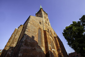 Stock Image: St. Peter's Church in Lübeck Germany