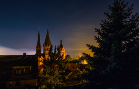 Stock Image: Stars over Gelnhausen