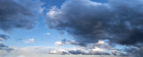 Stock Image: storm clouds move in