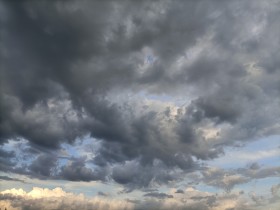 Stock Image: Stormy cloudy sky for photo edit