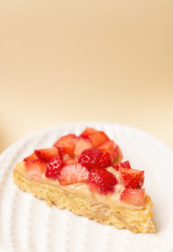 Stock Image: strawberry cake