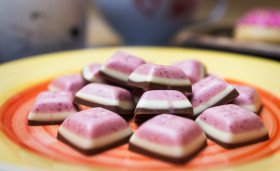 Stock Image: strawberry chocolate