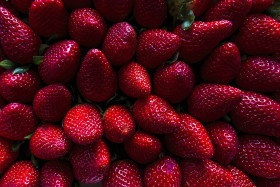 Stock Image: strawberry texture background