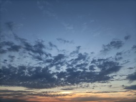 Stock Image: Sunset Sky
