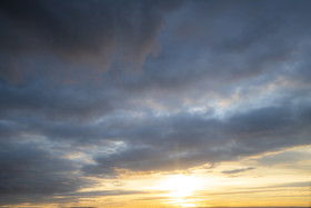 Stock Image: Sunset Sky Replacement