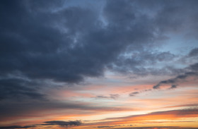 Stock Image: Sunset Sky Replacement