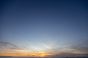 Stock Image: Sunset Sky Replacement