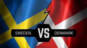 Stock Image: sweden vs denmark