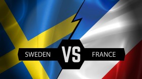 Stock Image: sweden vs france